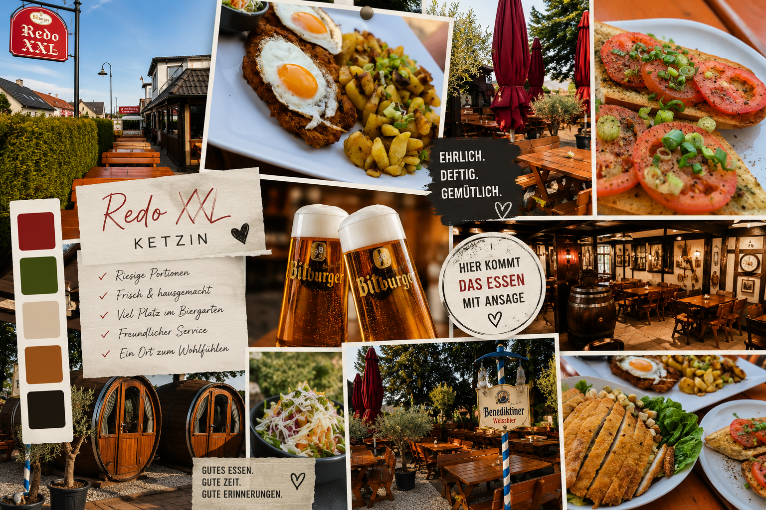 REDO XXL Ketzin – Riesige Portionen, gemütlicher Biergarten